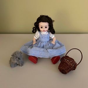 Madame Alexander 8” Dorothy Doll with Toto Dog and Basket